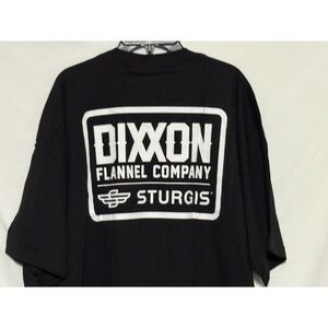 Dixxon Flannel Co. Mens TEE Size 2XL Short Sleeve Graphic Sturgis Badge Shirt